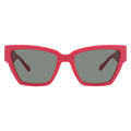 Calvin Klein  Grey Cat Eye Ladies Sunglasses