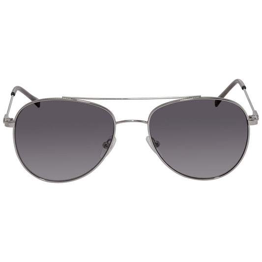 Calvin Klein CK20120S 045 Pilot Sunglasses – Silver