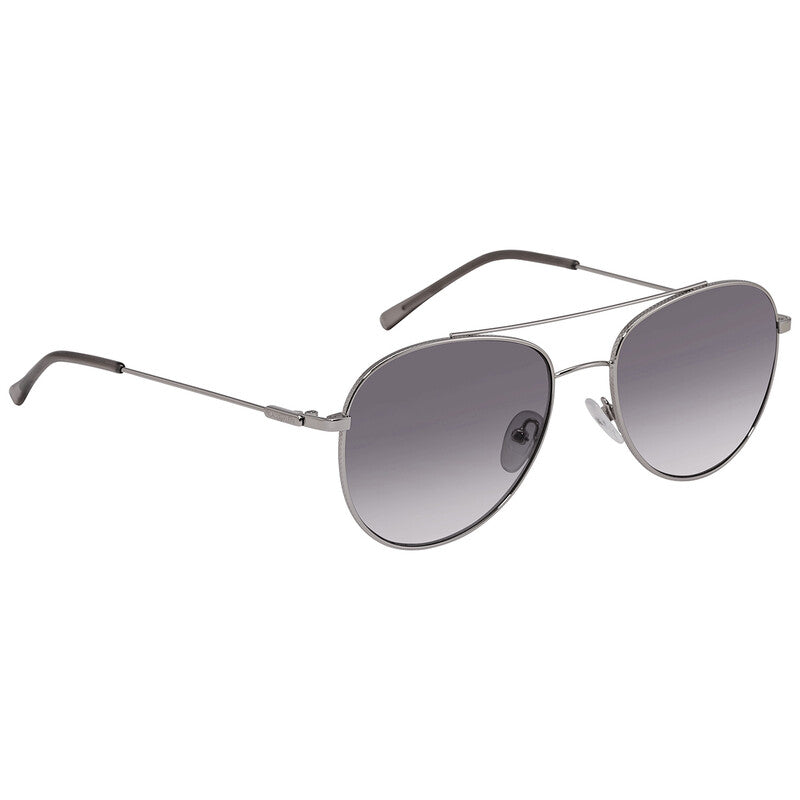 Calvin Klein CK20120S 045 Pilot Sunglasses – Silver