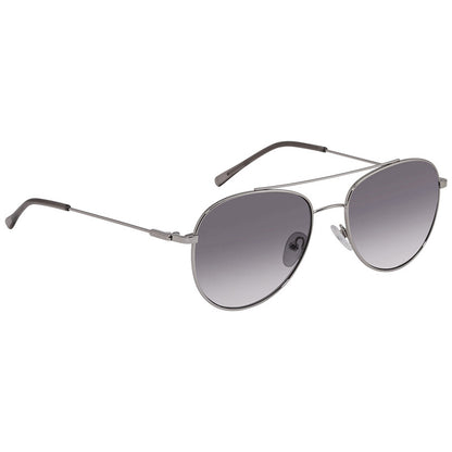 Calvin Klein CK20120S 045 Pilot Sunglasses – Silver