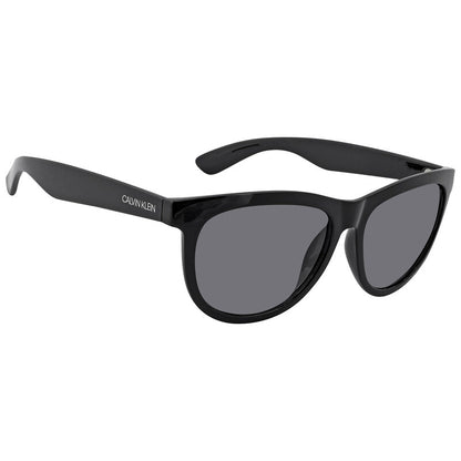 Calvin Klein CK19567S 001 Oval Sunglasses – Black