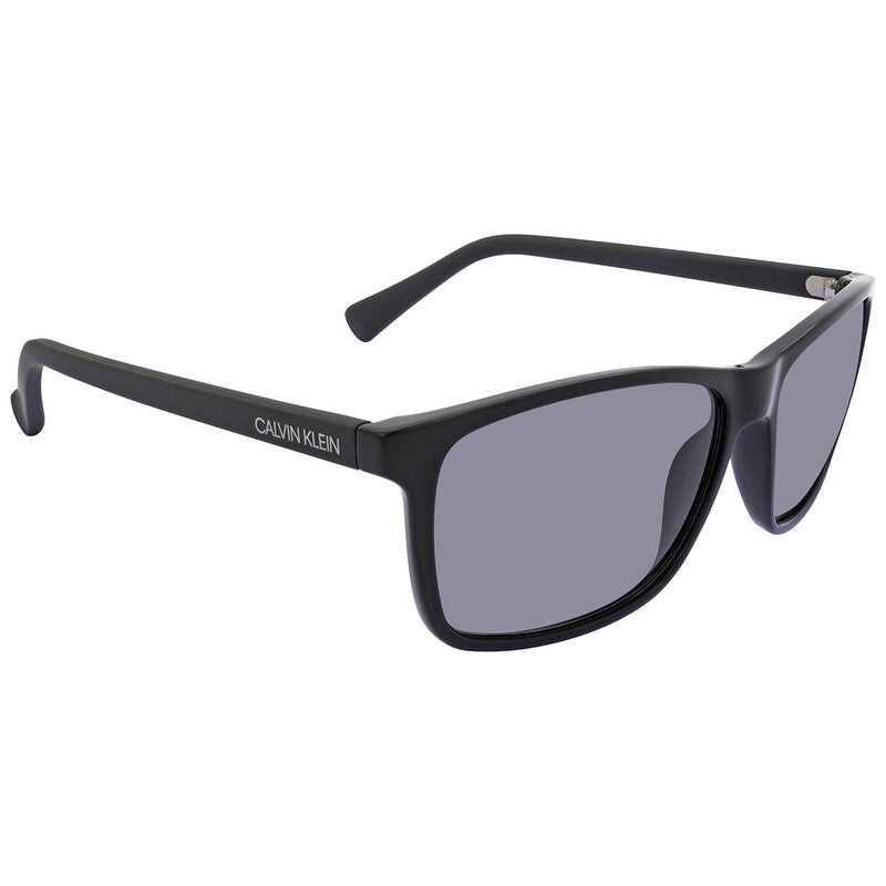 Calvin Klein CK19568S 001 Rectangular Sunglasses – Black