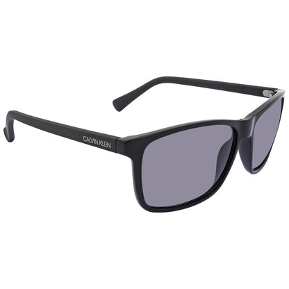 Calvin Klein CK19568S 001 Rectangular Sunglasses – Black