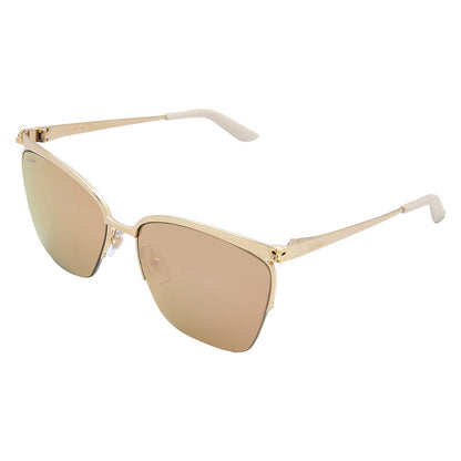Cartier Panthère de Cartier Cat Eye Sunglasses – Gold/Pink (CT0124S)