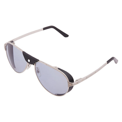 Cartier Santos de Cartier Pilot Sunglasses – Silver/Grey (CT0296S)