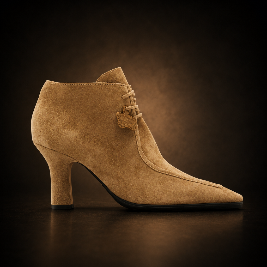 Burberry Women's Jute Lace-Up Ankle Boots SIZE 36W (6)