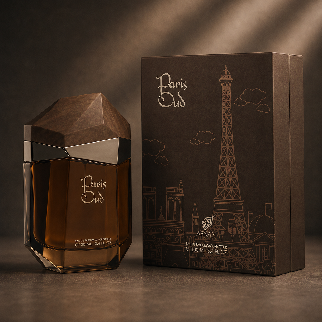 Afnan Ladies Paris Oud EDP Spray 3.4 oz Fragrances