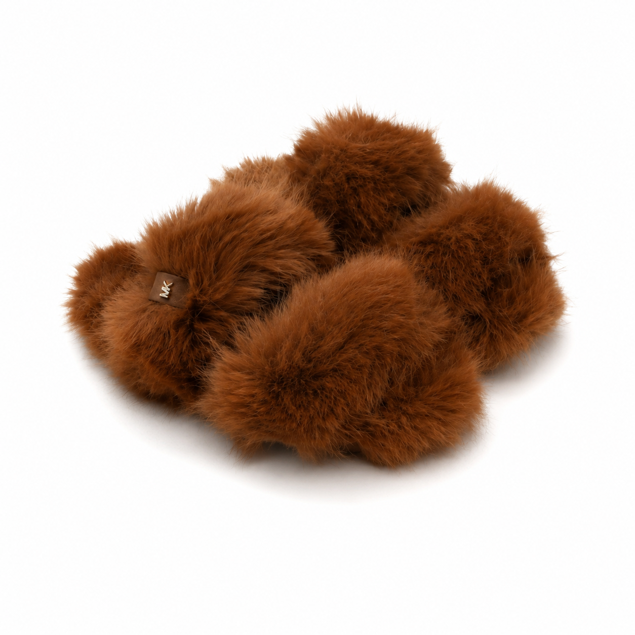 Michael Kors 40H3TUFA1D-230 Women's Brown Slippers