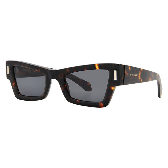 Ferragamo  Blue Cat Eye Ladies Sunglasses