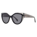 Ferragamo  Grey Butterfly Ladies Sunglasses