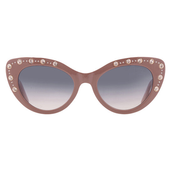 Guess  Blue Gradient Cat Eye Ladies Sunglasses