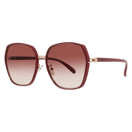 Guess Factory GF0407 Women's Butterfly Sunglasses – Red
