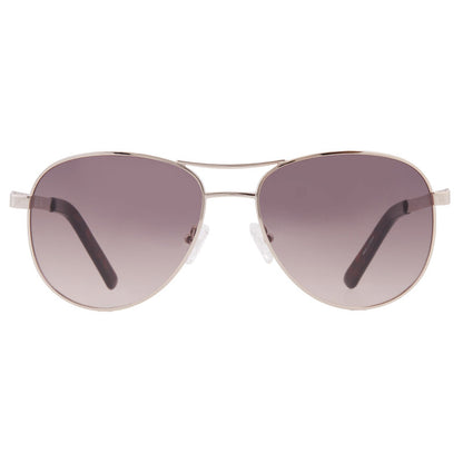 Guess Factory GF0408 Women's Gradient Pilot Sunglasses – Shiny Pale Gold