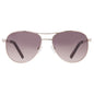 Guess Factory GF0408 Women's Gradient Pilot Sunglasses – Shiny Pale Gold