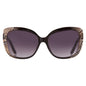 Guess Factory Butterfly Sunglasses – Black/Snakeskin Print Smoke Gradient (GF0383)