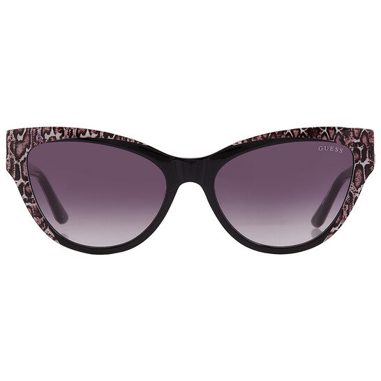 Guess  Smoke Gradient Cat Eye Ladies Sunglasses