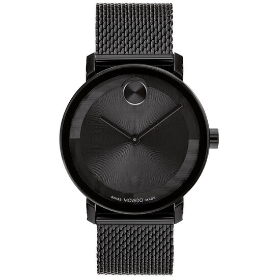 Movado Bold Quartz Black Dial Men's Watch