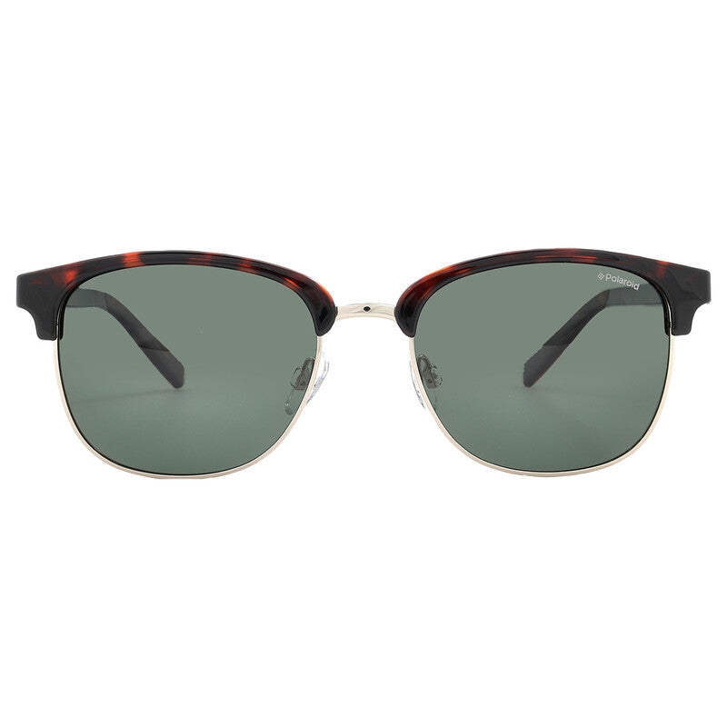 Polaroid PLD 1012/S Men's Polarized Square Sunglasses – Light Gold/Havana