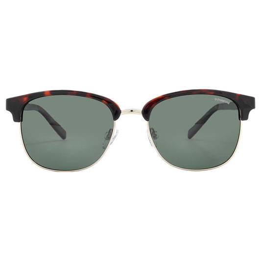 Polaroid PLD 1012/S Men's Polarized Square Sunglasses – Light Gold/Havana