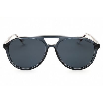 Polaroid PLD 4162/S Unisex Polarized Pilot Sunglasses – Grey/Blue