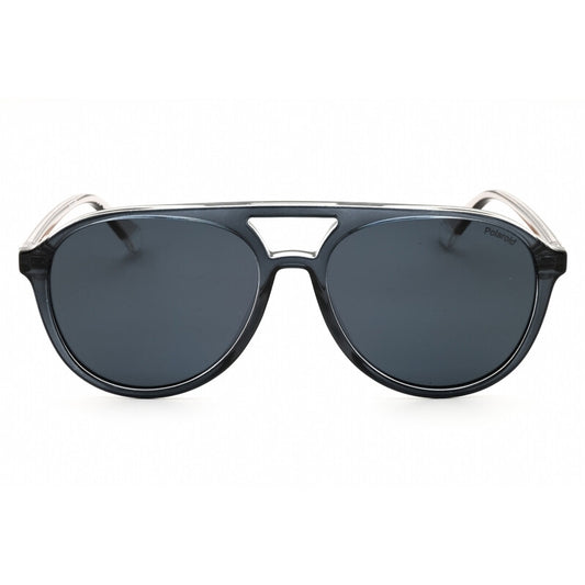 Polaroid PLD 4162/S Unisex Polarized Pilot Sunglasses – Grey/Blue