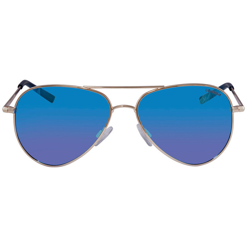 Polaroid PLD 6012/N Unisex Polarized Pilot Sunglasses – Gold