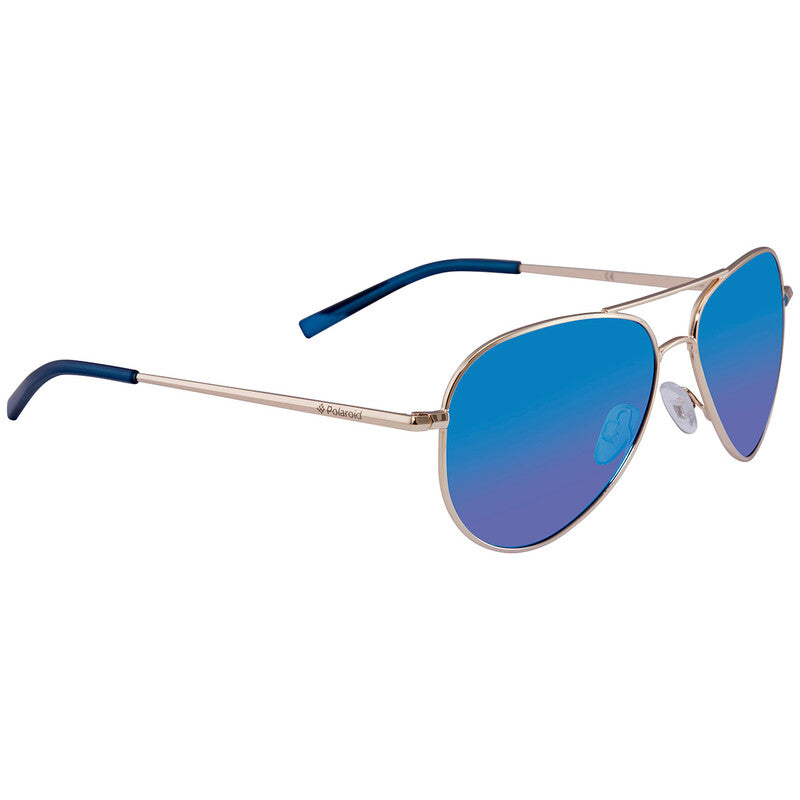 Polaroid PLD 6012/N Unisex Polarized Pilot Sunglasses – Gold