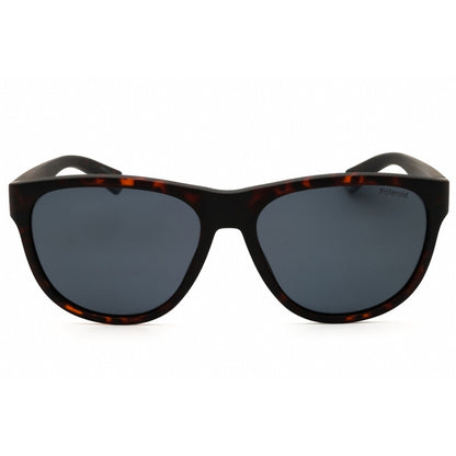 Polaroid PLD 2156/S Unisex Polarized Square Sunglasses – Havana