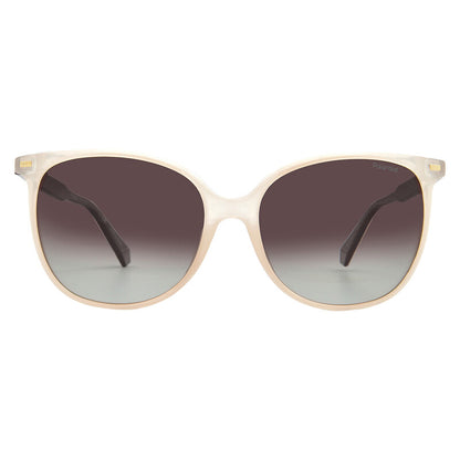 Polaroid PLD 4125/G/S Women's Polarized Square Sunglasses – White