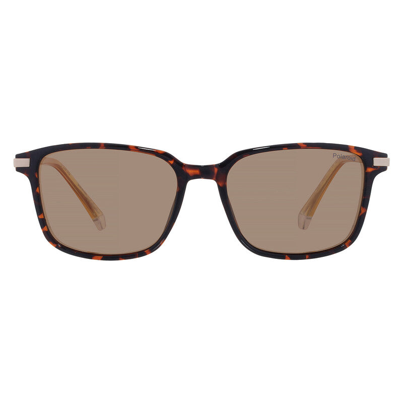 Polaroid PLD 4169/G/S/X Men's Polarized Square Sunglasses – Havana