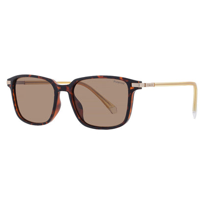 Polaroid PLD 4169/G/S/X Men's Polarized Square Sunglasses – Havana