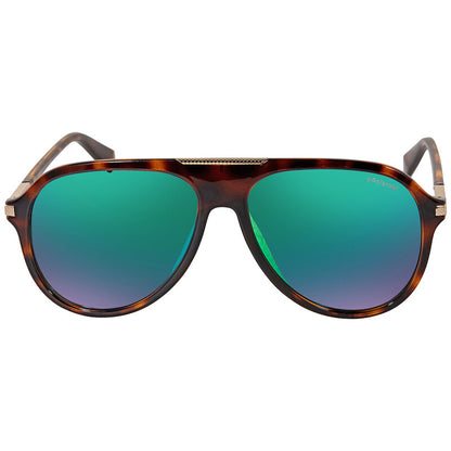 Polaroid PLD 2071/G/S/X Men's Polarized Pilot Sunglasses – Tortoise