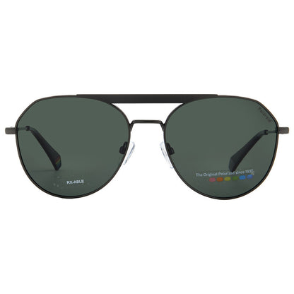 Polaroid PLD 6211/S/X Unisex Polarized Pilot Sunglasses – Dark Ruthenium