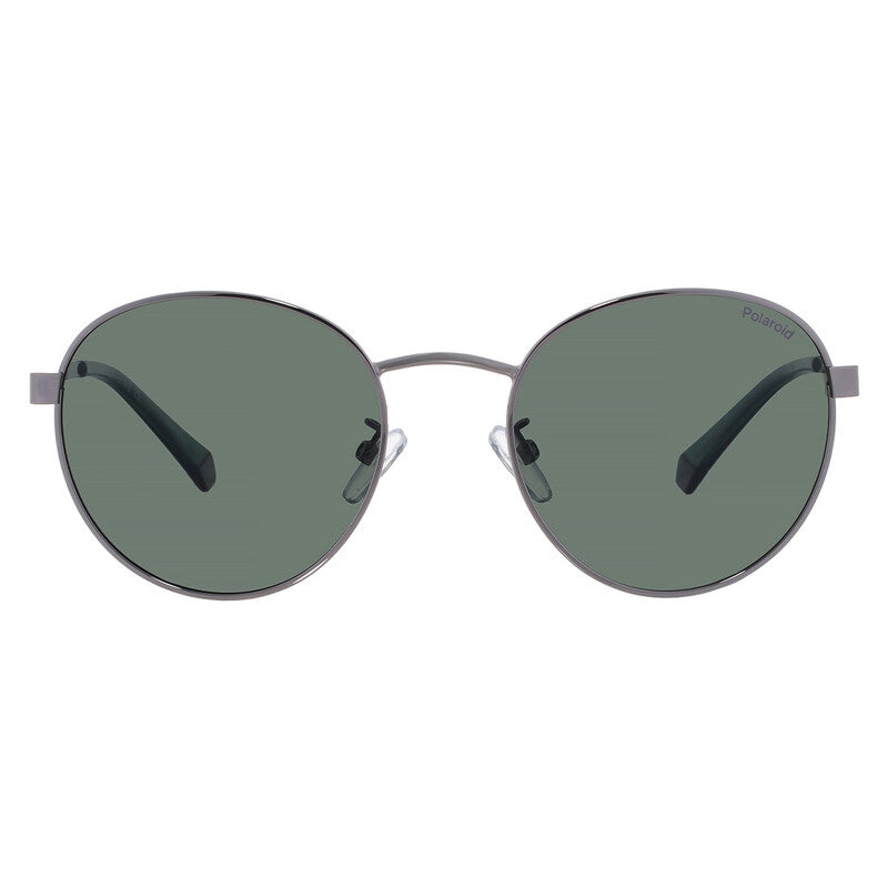 Polaroid PLD 2144/G/S/X Unisex Polarized Round Sunglasses – Ruthenium