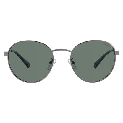 Polaroid PLD 2144/G/S/X Unisex Polarized Round Sunglasses – Ruthenium
