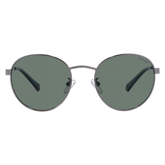 Polaroid PLD 2144/G/S/X Unisex Polarized Round Sunglasses – Ruthenium