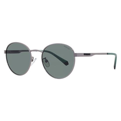 Polaroid PLD 2144/G/S/X Unisex Polarized Round Sunglasses – Ruthenium