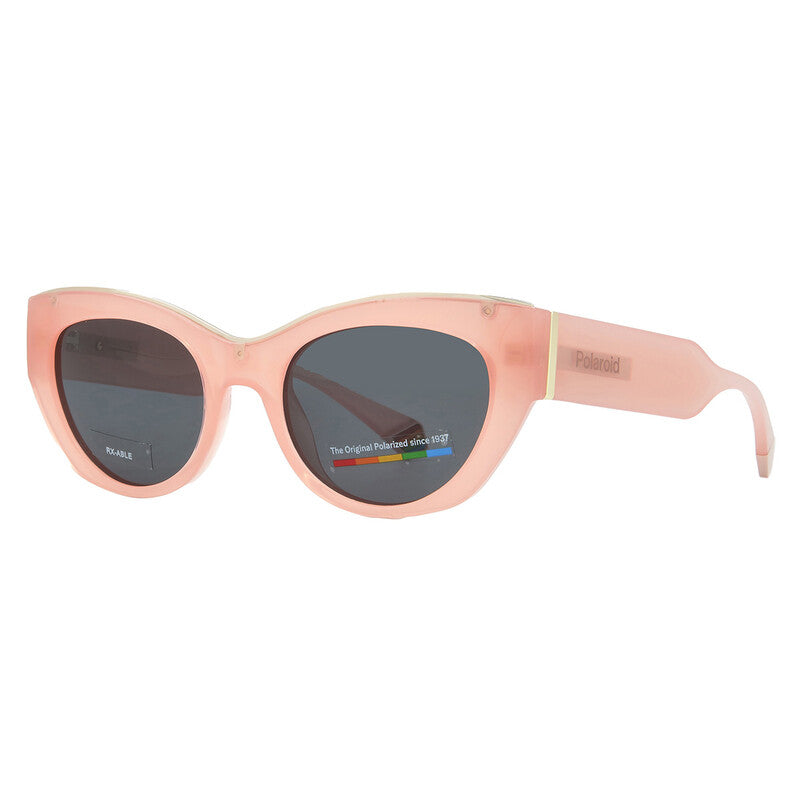 Polaroid PLD 6199/S/X Women's Polarized Cat Eye Sunglasses – Pink