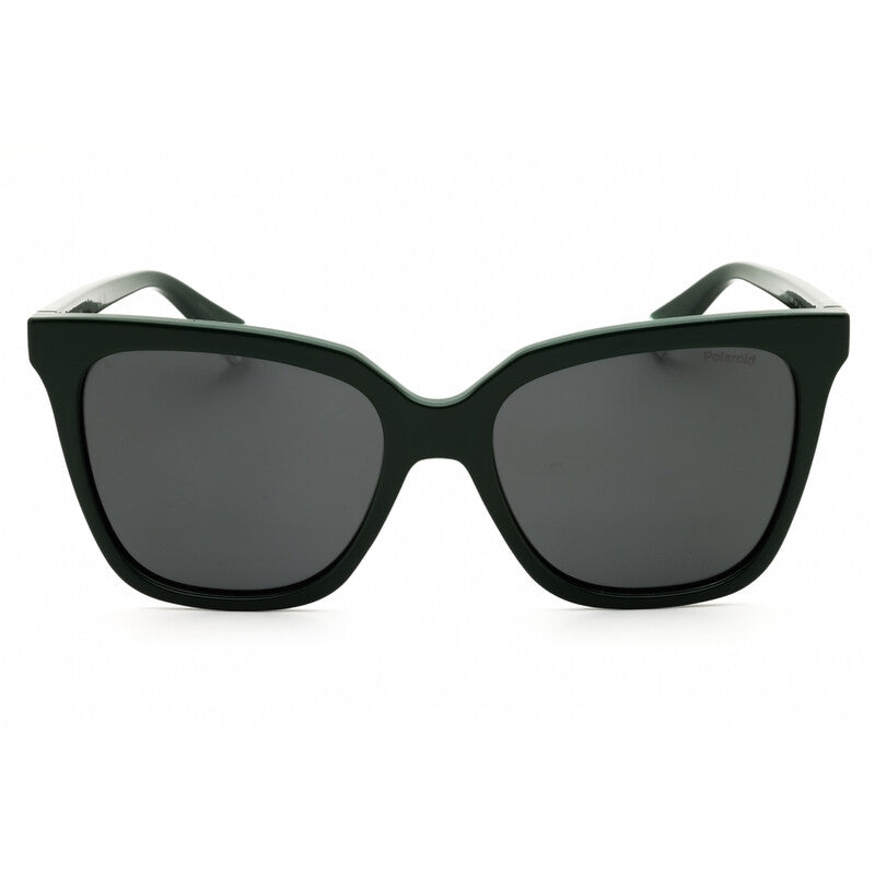Polaroid PLD 4155/S/X Women's Polarized Square Sunglasses – Green
