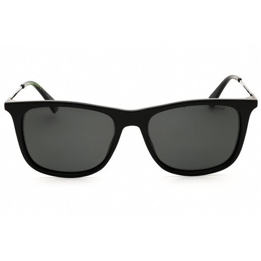 Polaroid PLD 4145/S/X Men's Polarized Square Sunglasses – Black