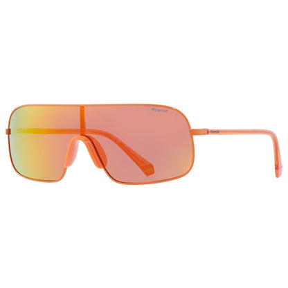Polaroid PLD 6222/S Unisex Polarized Round Sunglasses – Orange