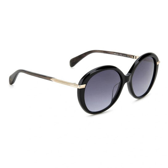Rag And Bone  Rag & Bone Grey Round Ladies Sunglasses