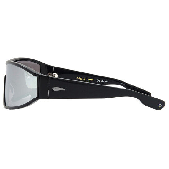 Rag And Bone  Rag & Bone Silver Shield Ladies Sunglasses