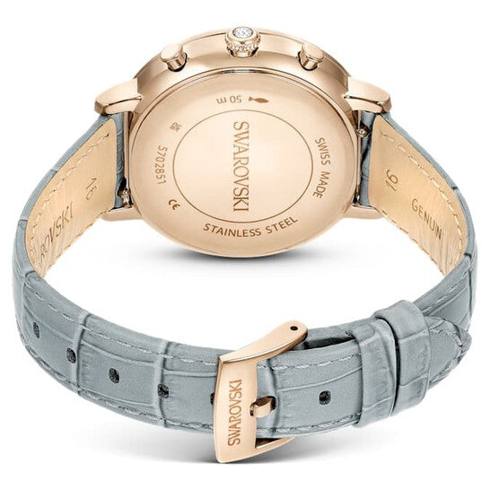 Swarovski Matrix Tennis Chrono Quartz Crystal Watch