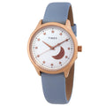 Timex Celestial Quartz White Dial Ladies Watch