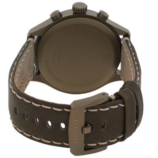Tissot Chrono XL Quartz Khaki Dial Men's Watch
