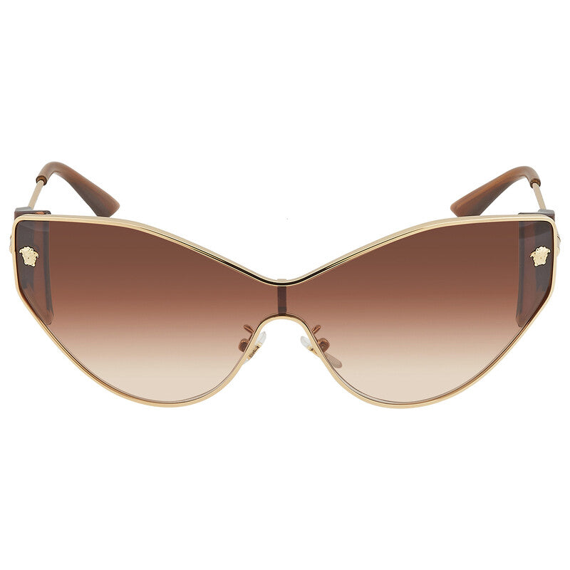Versace Cat Eye Sunglasses – Gold/Brown Gradient (VE2239)