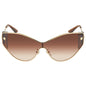 Versace Cat Eye Sunglasses – Gold/Brown Gradient (VE2239)