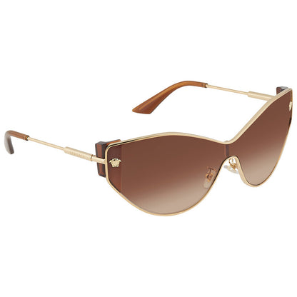 Versace Cat Eye Sunglasses – Gold/Brown Gradient (VE2239)