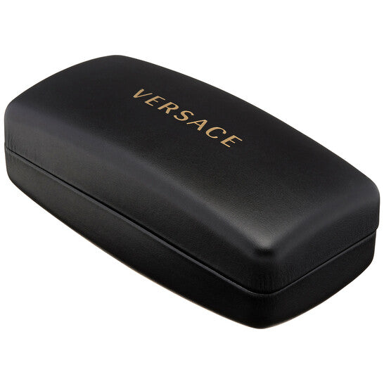 Versace  Dark Gray Rectangular Men's Sunglasses